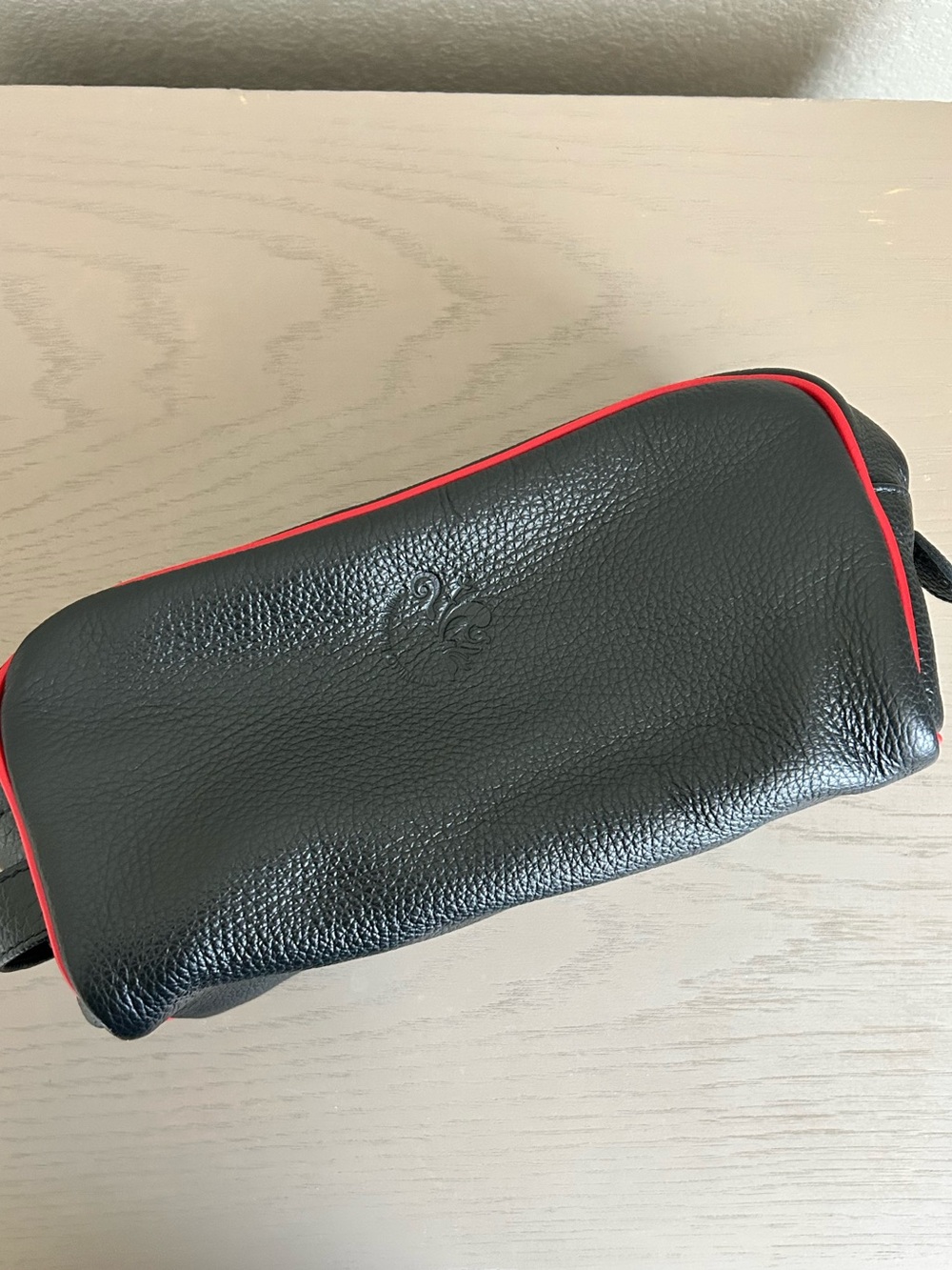 ANONIMO FIORENTINO ITALY LEATHER TOILETRY BAG - Picture 2 of 13